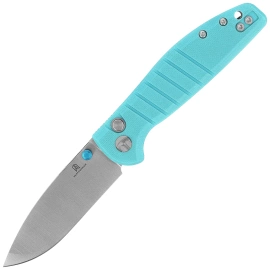 Nóż składany Bestechman Goodboy Jr. Light Blue G10, Satin/Stonewashed D2 by Keanu Alfaro (BMK10B)