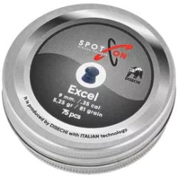 Śrut Spoton Excel 9 mm, 75 szt. 5.25g/81.0gr