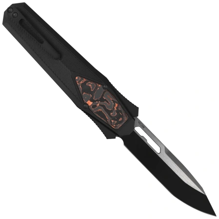 Nóż grawitacyjny Remette RT-Swordfish T Black Aluminum/Copper Carbon Fiber, Titanium Black 14C28N (ZL103C8)