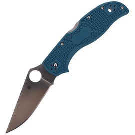 Spyderco Stretch 2 Straight Spine Blue FRN, Plain K390 (C90FP2K390)