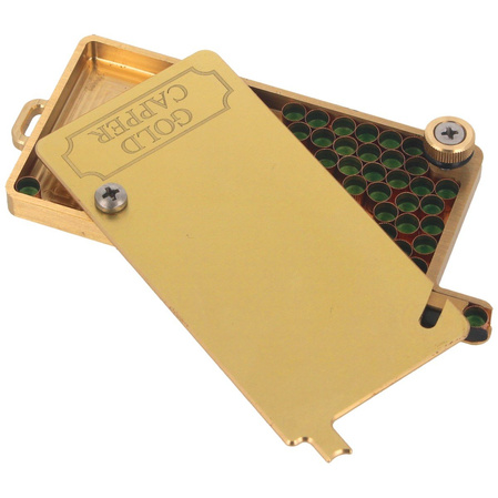 Universal Black Powder ''Gold Capper'' Brass, Engraving Remington