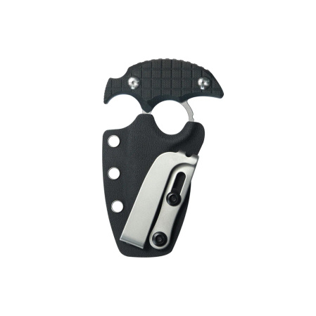 Nóż Kubey Cavy Black G10, Stonewashed 14C28N by MUZI Design (KU403A)