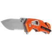 Nóż składany ratowniczy BlackFox Demand Orange Aluminium, Stonewashed D2 (BF-784 OR)