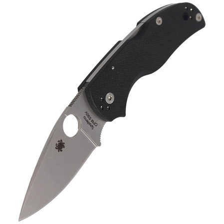 Spyderco Native 5 G-10 Black PlainEdge Knife (C41GP5)