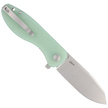 Kubey Knife Master Chief Jade G10, Bead Blast AUS-10 by Keanu Alfaro (KU358C)