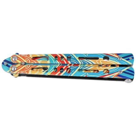 Martinez Albainox Balisong Training Knife 3D Design Steel, 3D Design 3Cr13Mov (02270)