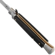 Frank Beltrame Stiletto Switchblade Knife Ebony 28cm (FB 28/84)