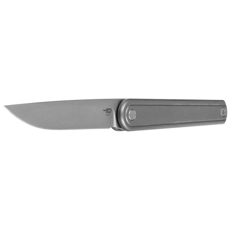 Nóż składany Bestech Ink Silver Titanium, Sandblasted / Stonewashed MagnaCut by Denis Simonutti (BT2502A)