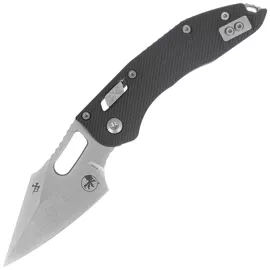 Microtech Stitch Ram-Lok S/E Knife Black Fluted G10, Stonewashed M390MK by Borka Blades and Tony Marfione (169RL-10FLGTBK)