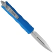 Microtech Dirac D/E OTF Knife Blue Aluminum, Stonewashed M390 by Tony Marfione (225-10BL)