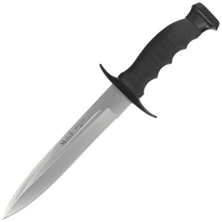 Muela 95-191 Black Rubber Knife, Satin 420H