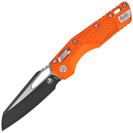 Microtech MSI S/E Knife Orange Frag Aluminum, Black M390MK by Tony Marfione (210-1FROR)
