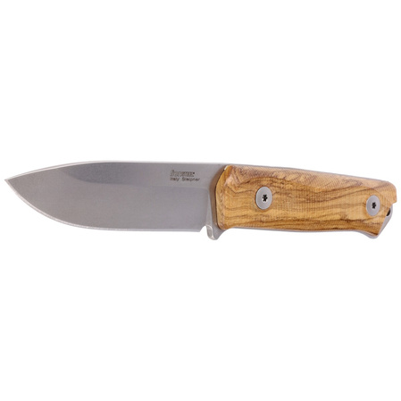 LionSTEEL B41 Olive Wood, Stonewashed Sleipner by Molletta bushcraft knife (B41 UL)