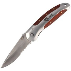 Herbertz CJH Knife Pakka Wood/Steel, Satin 420 (256410 - 44199)