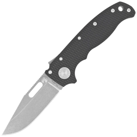 Nóż składany Demko AD20.5 CP Black G10, Stonewashed CPM 20CV by Andrew Demko (AD20.5-20CV-BLACK G10-CP)
