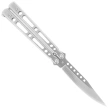 Nóż składany motylek Martinez Albainox Balisong Polished Steel, Polished 3Cr13Mov (02212)