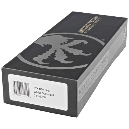 Microtech UTX-85 S/E Clone Trooper Signature Blue/White Aluminum, White M390 (231-1CO)