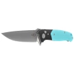 Bestech Swordfish Knife Black/Light Blue G10, Satin 14C28N (BG62F)