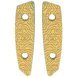 Turq Gear Map01 G10 Art Series Cubic knife grips