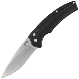 Nóż automatyczny Herbertz CJH Black Aluminium, Satin 420 (55026)