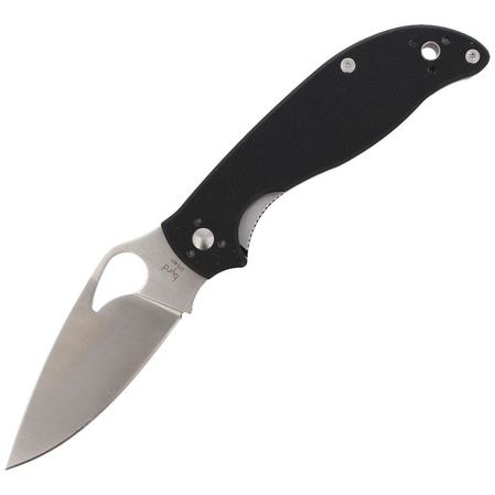 Spyderco Byrd Raven 2 G-10 Black, PlainEdge CTS BD1 (BY08GP2)