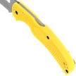 Spyderco Native Chief 2 Lightweight Salt Knife Yellow FRN, Satin MagnaCut by Sal Glesser (C244PYL)