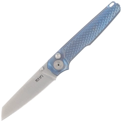 Nóż składany MKM Miura Blue Titanium, Satin M390 by Simone Tonolli (MK MI-TBL)