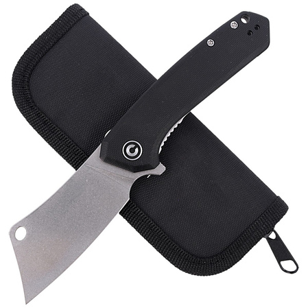 CIVIVI Knife Mini Mastodon Black G10, Stonewashed (C2011C)