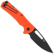 Nóż składany MKM Lov Orange FRN, Black Top Shield N690 by Jesper Voxnæs (MK LV-POR)