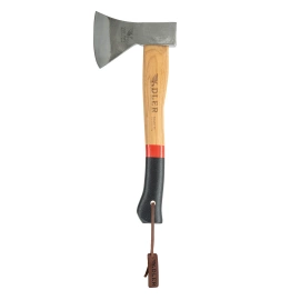 Adler Rheinland Hatchet Red/Black Hickory Wood, C60 Carbon Steel (201.0H060A011)