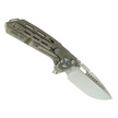 Reate TX228 LE No 017/100 Knife Dark Bead Blasted Titanium, Dark Bead Blasted Titanium Clip, Satin M390 (TX228 TDBB.TDBB.SAT)
