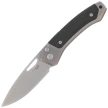 Nóż składany LionSteel Twain Gray Titanium / Black G10, Satin MagnaCut by Gianni Pauletta (TW GY GBK)