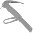Nóż składany żeglarski Martinez Albainox Marinera Gray Steel, Mirror 3Cr13Mov (10260)