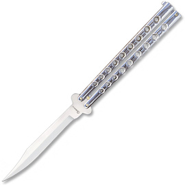 Martinez Albainox Big Balisong Chrome Zamak, Mirror 3Cr13Mov (02052-C)