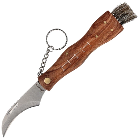 Martinez Albainox Setera Mushroom Knife Madera Wood, Satin 3Cr13MoV (10505)