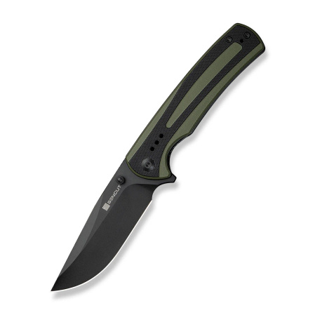 Sencut Regnator Knife Green / Black G10, Black 9Cr18MoV (S24057-2)
