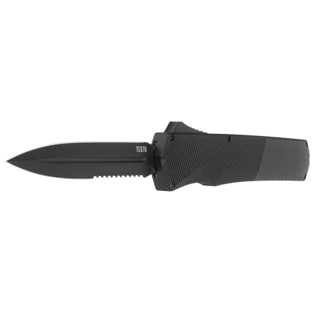 Nóż automatyczny OTF Tekto A5 Spry D/E Black Aluminum OTF Knife, Black P/S CPM S35VN