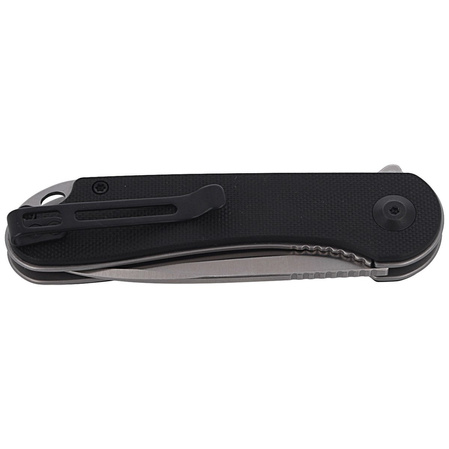 Nóż składany Civivi Elementum Flipper Black G10, Satin D2 (C907A)