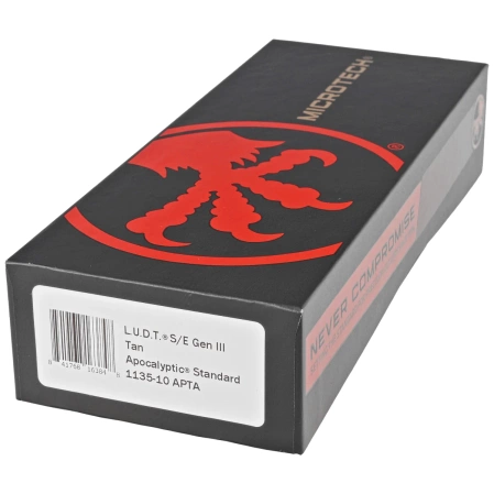 Nóż automatyczny Microtech LUDT Gen III S/E Tan Aluminium, Apocalyptic M390MK by Tony Marfione (1135-10APTA)