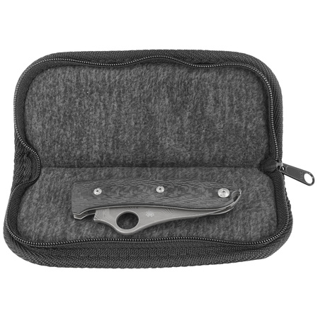 Nóż składany Spyderco SpyOpera Sprint Run Carbon Fiber, Damasteel Thor by Massimo Salice Sanna (C255CFPD)