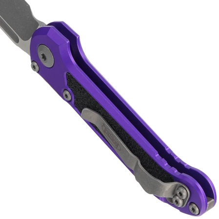 Nóż automatyczny Microtech LUDT Gen III S/E Purple Aluminium, Apocalyptic M390MK by Tony Marfione (1135-10APPU)