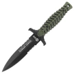 Nóż boot K25 RK-32207 Green ABS/Black Rubber, Black Titanium 7Cr17Mov