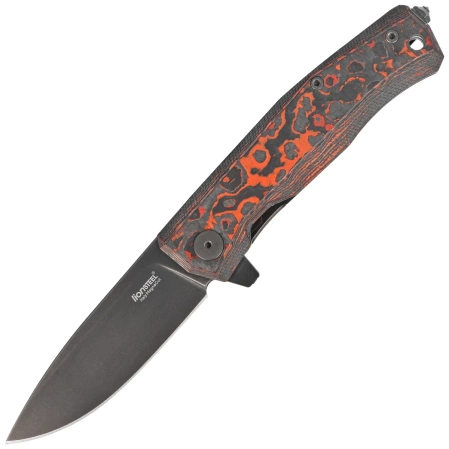 LionSteel Myto Mars Valley Fat Carbon, Old Black MagnaCut by Molletta Knife (MT01 MC MV)