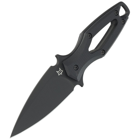 FOX Aka Black G10, Black Top Shield Elmax by Denis Simonutti (FX-553 B)