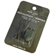 Mil-Tec No Ball Alarm Whistle, Olive (16328100)