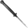 Nóż automatyczny Dulotec OTF Italian Stiletto Black Aluminium, Satin 3Cr13MoV (K186A)