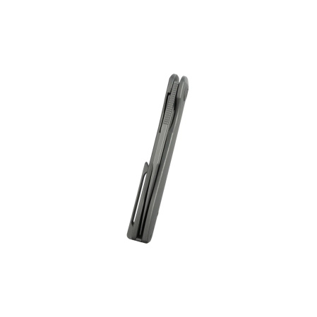 Nóż składany Kubey Supercell Darkblasted Titanium, Darkblasted 14C28N by K.C. Spiron (KU353C)