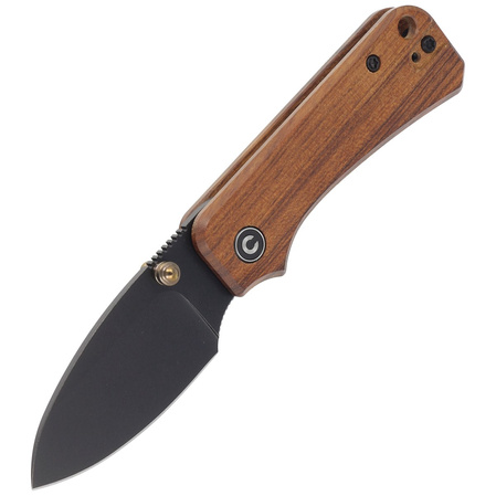 Nóż składany Civivi Baby Banter Cuibourtia Wood, Black Stonewashed Nitro-V by Ben Petersen (C19068SB-2)