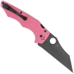 Spyderco Yojumbo Sprint Run Knife Pink G10, Black DLC CPM S30V by Michael Janich (C253GPNBK)