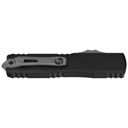 Microtech Ultratech Gen III ZBP T/E OTF Knife Black Aluminum, Apocalyptic M390MK by Tony Marfione (1123-10AP)